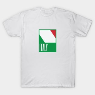 Italy Country Symbols T-Shirt